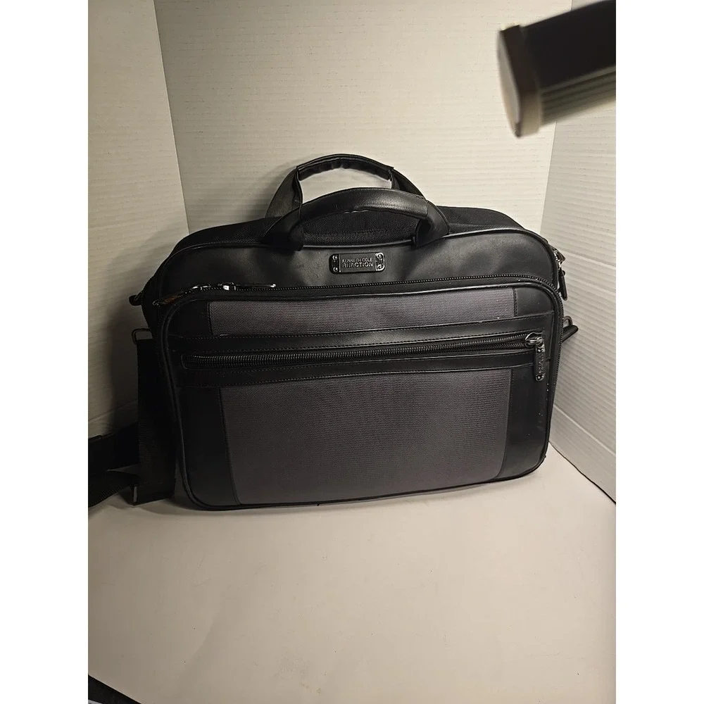Kenneth Cole Reaction Laptop Business Travel‎ Bag Carry On Black EUC